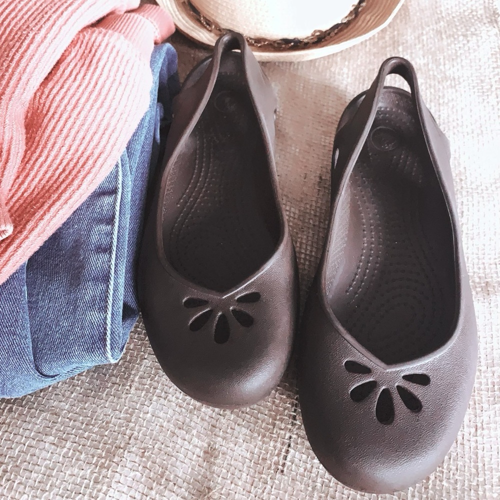 CROCS Taylor sling back flats - Picture 2 of 6